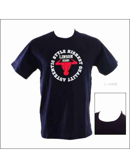 Kaos Oblong Cowok Lengan Pendek Linson All Size