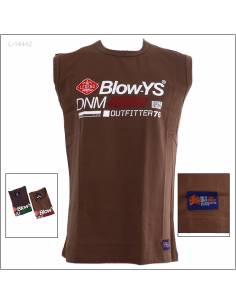 Kaos Singlet Cowok Tanpa Lengan Blow Your M-L