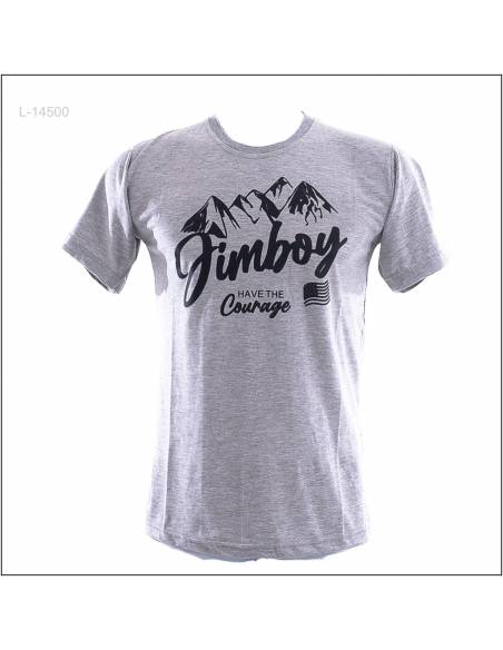 Kaos Oblong Cowok Lengan Pendek  Jimboy S-L