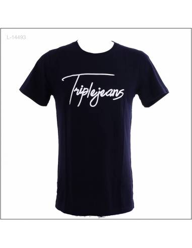 Kaos Oblong Cowok Regular Lengan Pendek Triple S-L
