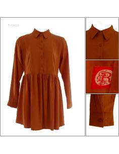 Atasan Tunik Cewek Lengan Panjang Red Up M-2XL