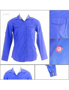 Atasan Blus Cewek Lengan Panjang Red Up M-XL