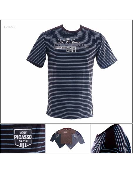 Kaos Oblong Cowok Lengan Pendek Picasso M-L