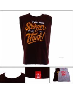 Kaos Singlet Cowok Tanpa Lengan CAN M-L