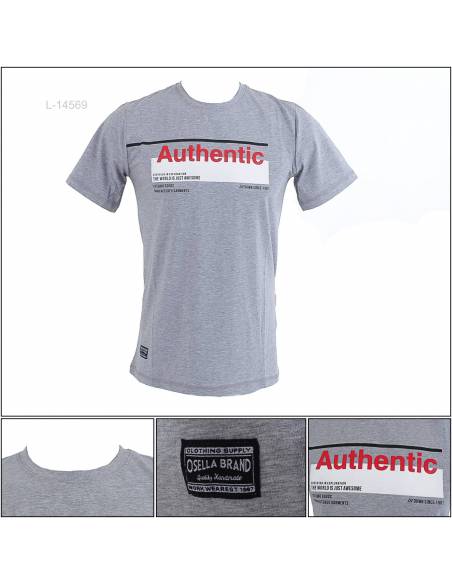 Kaos Oblong Cowok Lengan Pendek Osella M-XL