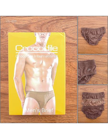 Celana Dalam/Underpants Cowok Brief Crocodile M-XL