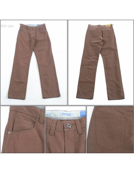 Celana Panjang Katun Reguler Cowok Emba 27-34