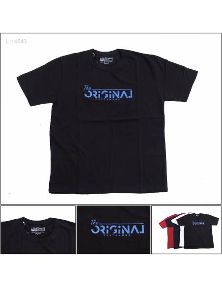 Kaos Oblong Cowok Lengan Pendek Just Amour XL-3XL