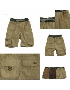 Celana Pendek Katun Anak Cowok Rib Kolor Corliss Kids M-XL