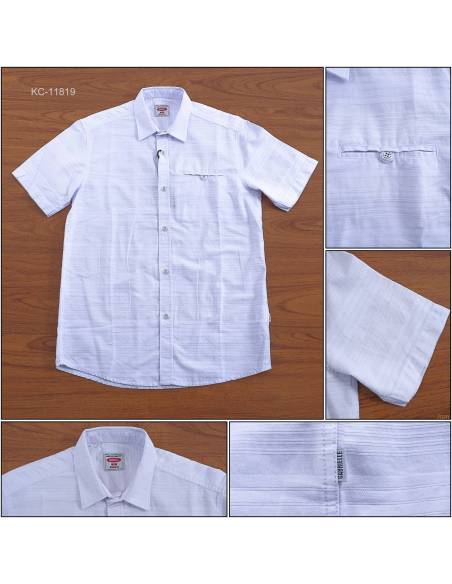 Kemeja Cowok Lengan Pendek Gabrielle S-XL