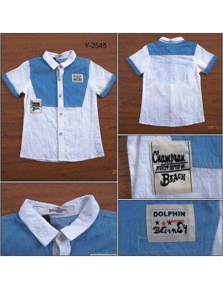 Kemeja Anak Cowok Lengan Pendek 3XK 5