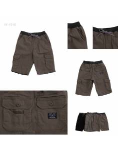 Celana Pendek Katun Anak Rib Kolor Cargo Corliss Kids 3-5