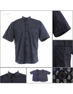 Kemeja Cowok Reguler Lengan Pendek John F Gee M-XL