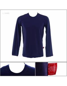 Kaos Oblong Cowok Polos Lengan Panjang Can M-L