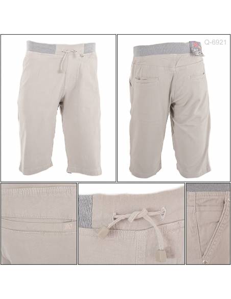 Celana Pendek Rib Kolor Cowok DC M-XL