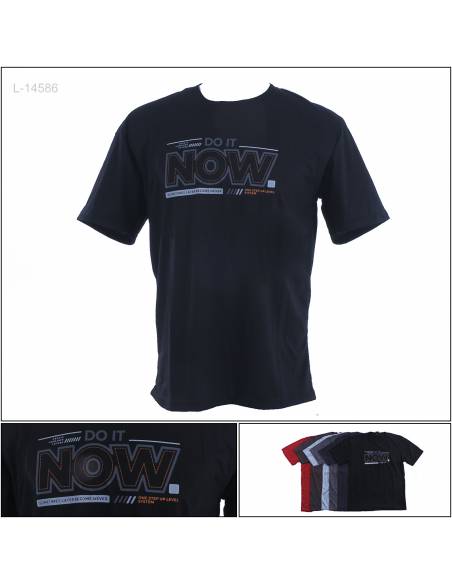 Kaos Oblong Cowok Lengan Pendek Davici XL