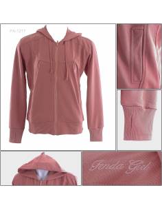 Jaket Jumper Hoodie Cewek Fenda M-XL