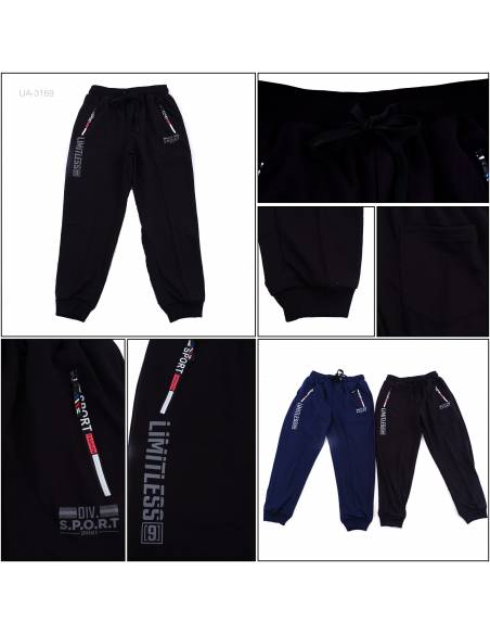 Celana Training Panjang Slim Fit Cowok Strunggle M-XL