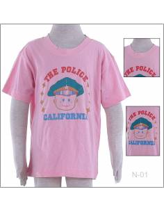 Kaos Oblong/T-shirt Anak Cewek Lengan Pendek Hiku L