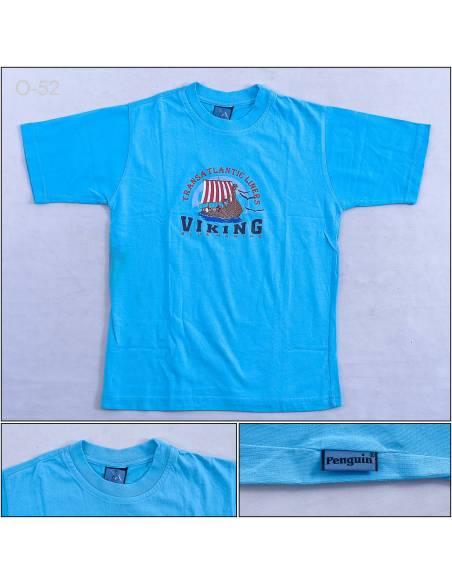 Kaos Oblong Anak Cowok Lengan Pendek Penguin L