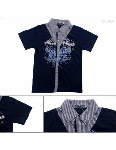 Kaos Anak Cowok Lengan Pendek M-2XL