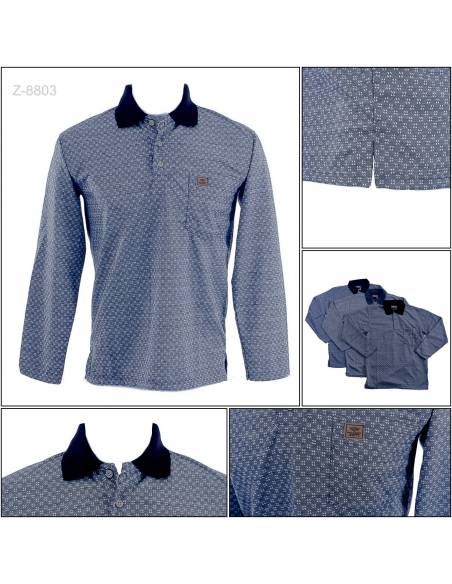 Koas Kerah Cowok Lengan Panjang Picasso M-L