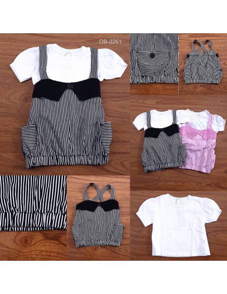 Obral Setelan Anak Cewek Lengan Pendek 1-2