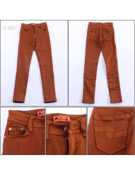 Celana Panjang Jeans Anak Cewek Emerald 24-25