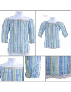 Atasan Cewek Lengan 3/4 All Size