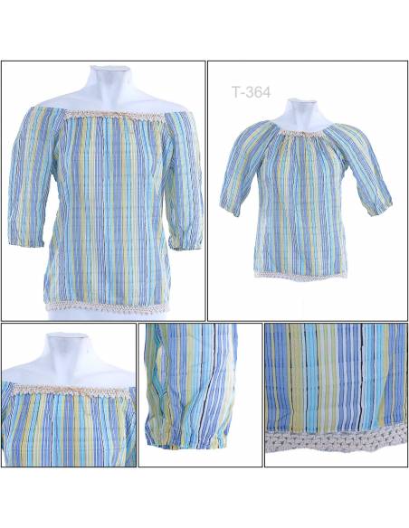 Atasan Cewek Lengan 3/4 All Size