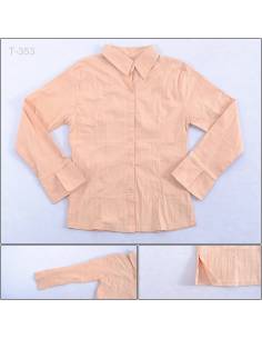 Kemeja Cewek Lengan Panjang All Size