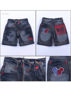 Celana Pendek Jeans Anak  Cewek Onet 4-6