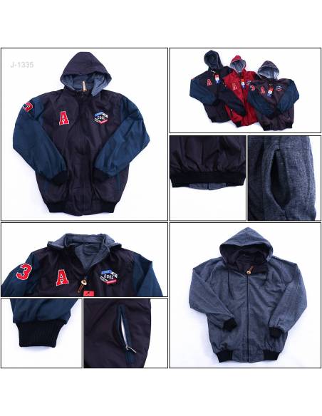 Jaket Anak Cowok Parasit Bolak-Balik Sport 13-15