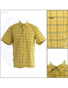 Kemeja Cowok Regular Lengan Pendek Glamour L