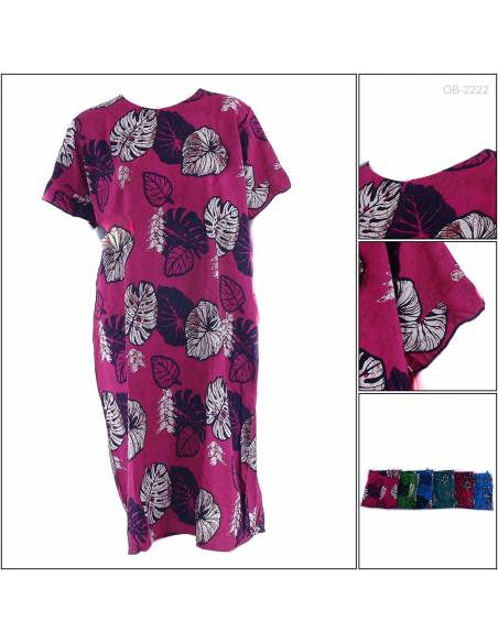 Daster Wiru Lengan Pendek Marisa All Size