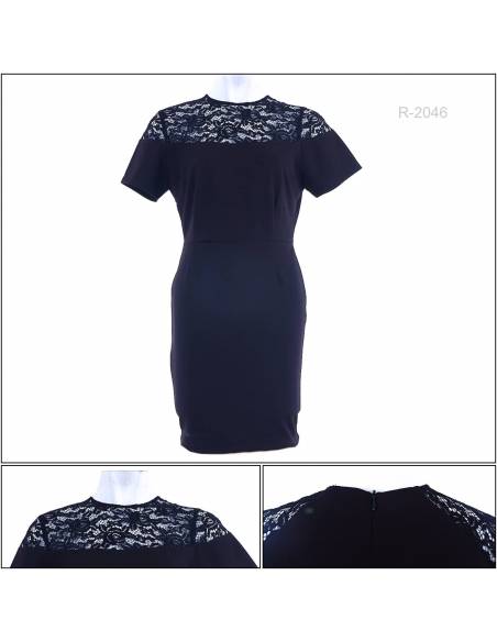 Dress Cewek Lengan Pendek Raspberry M