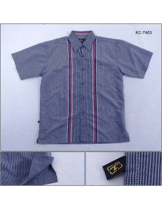 Kemeja Cowok Regular Lengan Pendek Topten XL