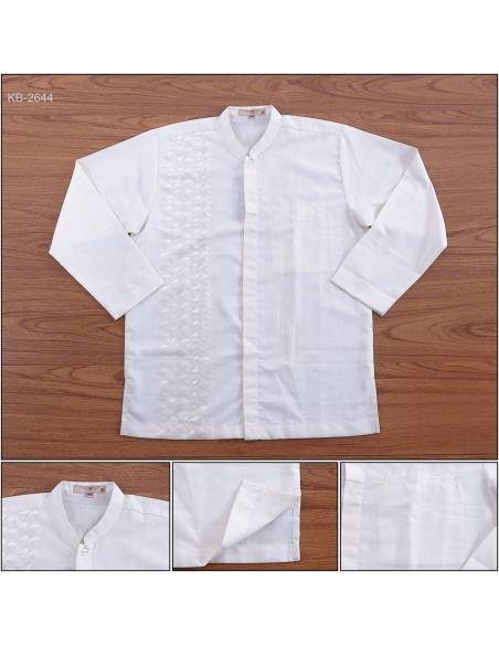 Kemeja Muslim Cowok Lengan Panjang Gufo S-L