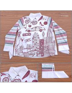 Kemeja Cewek Lengan Panjang  JOIE All Size