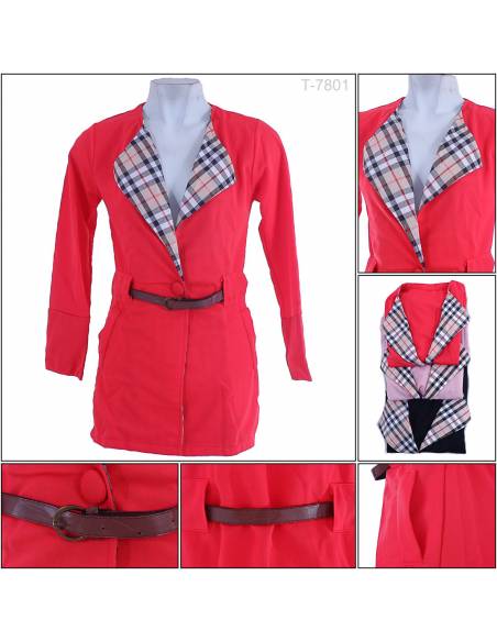 Blazer Cewek Lengan Panjang ABG All Size