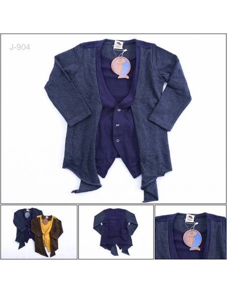 Jaket Anak Cowok/Kids Jacket Fun Fish 12-15