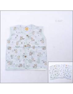 Baju Bayi Tanpa Lengan Abby Bear L