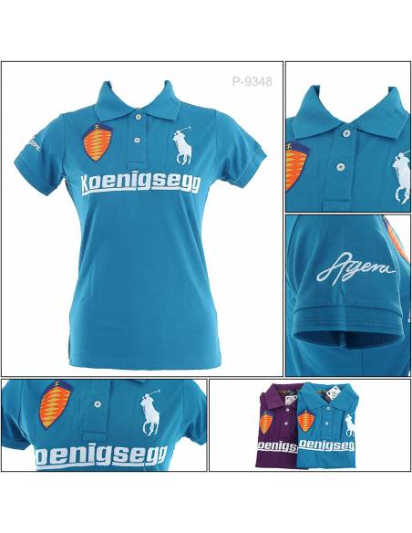 Kaos Kerah Cewek Lengan Pendek Polo M