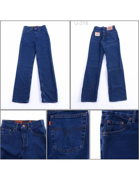 Celana Panjang Jeans Reguler Cowok Lea  27-29
