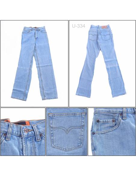 Celana Panjang Jeans Reguler Cowok Lea 27-29