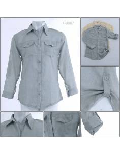 Kemeja Cewek Lengan Panjang Sofia L