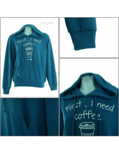 Sweater Hoodie Cewek Arvada L-2XL