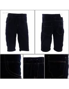 Celana Pendek Jeans Cowok Rib Kolor Rock Sky M-2XL