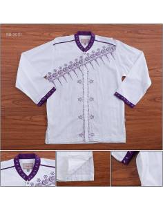 Kemeja Muslim Cowok Lengan Panjang Fatma XL