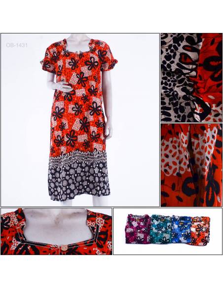 Daster Sania Lengan Pendek Marisa All Size